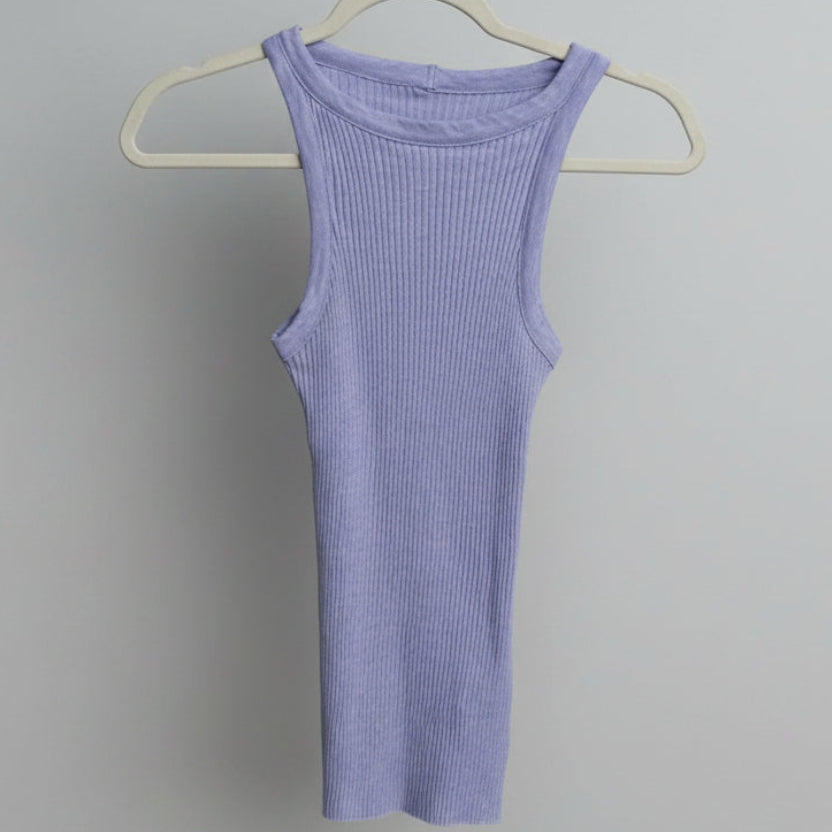 Enza Costa Ribbed Tank Top Size Small (3 Colors)
