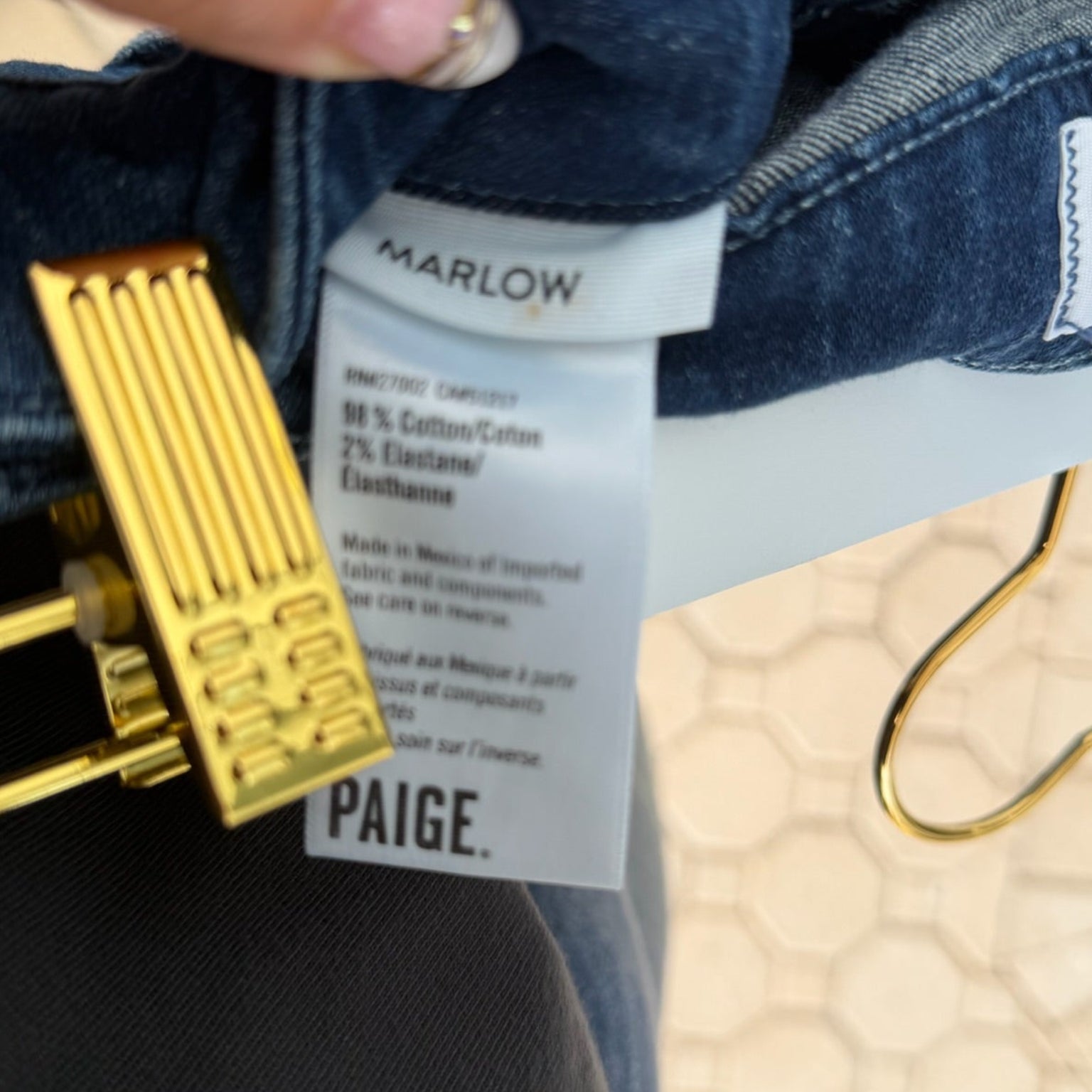 Paige Marlow High-Rise Flare Jeans Size 27