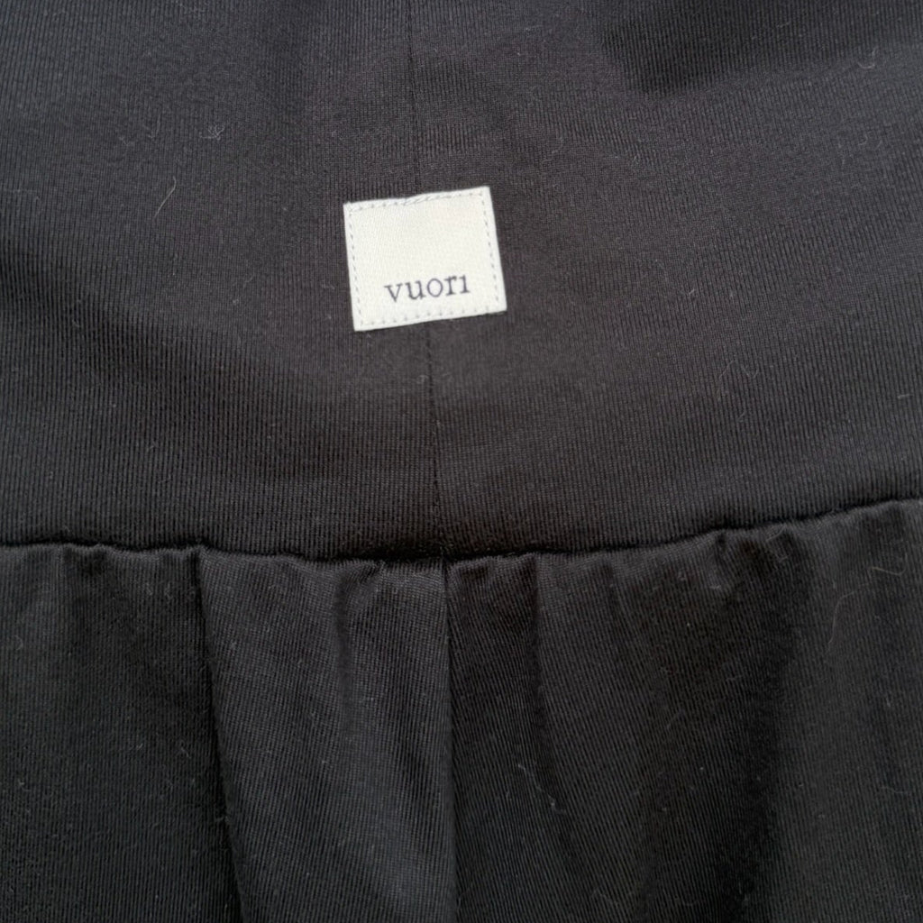 Vuori Halo Easy Performance Wide-Leg Black Pants Size Medium