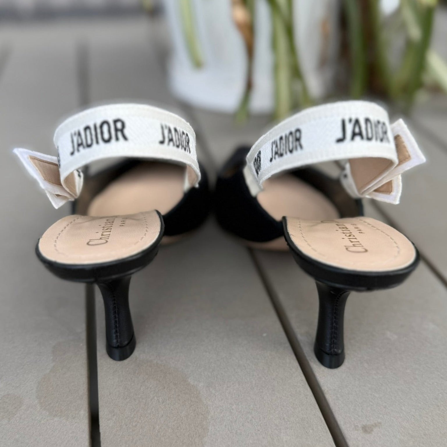 Christian Dior J'Adior Slingback Pumps Size 37