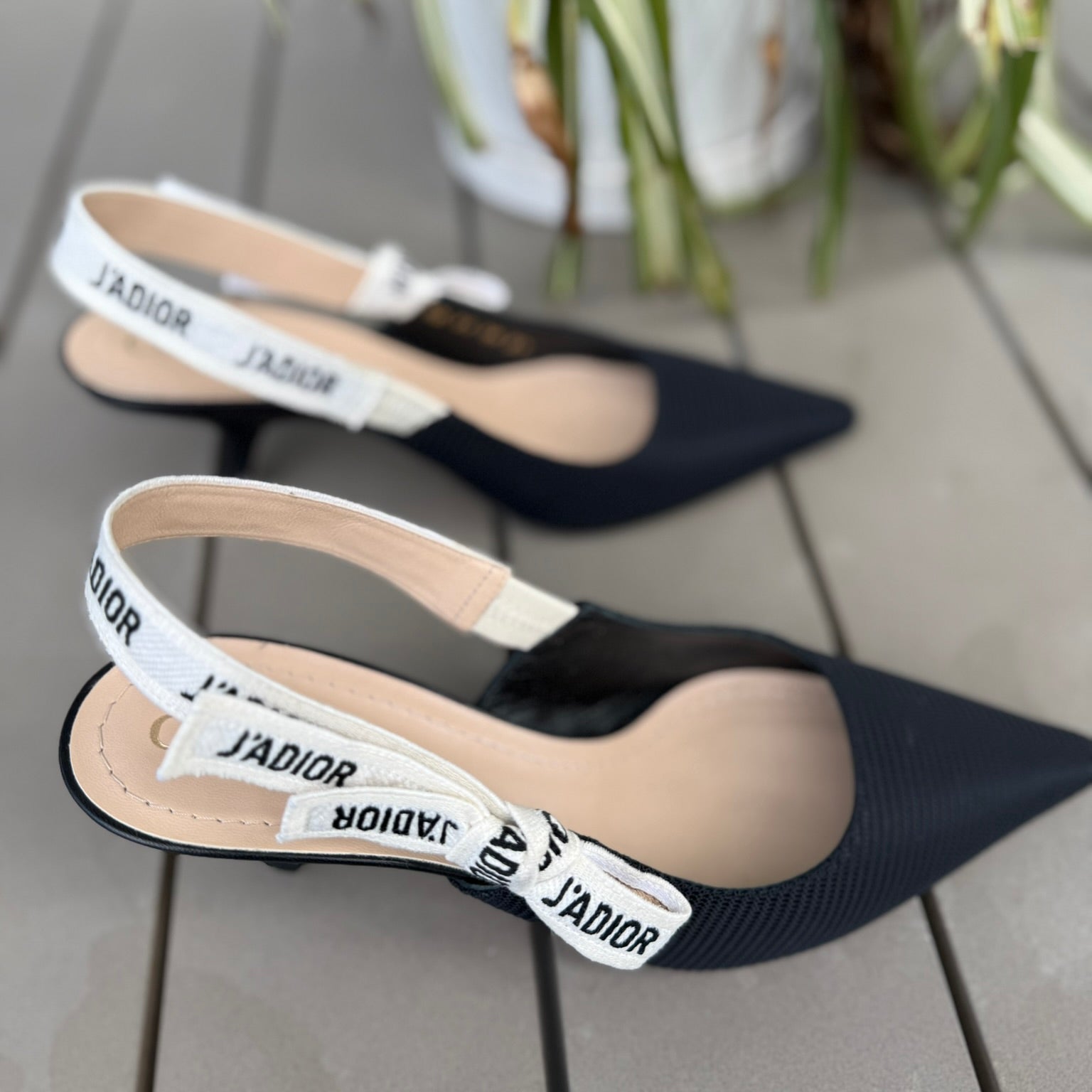 Christian Dior J'Adior Slingback Pumps Size 37
