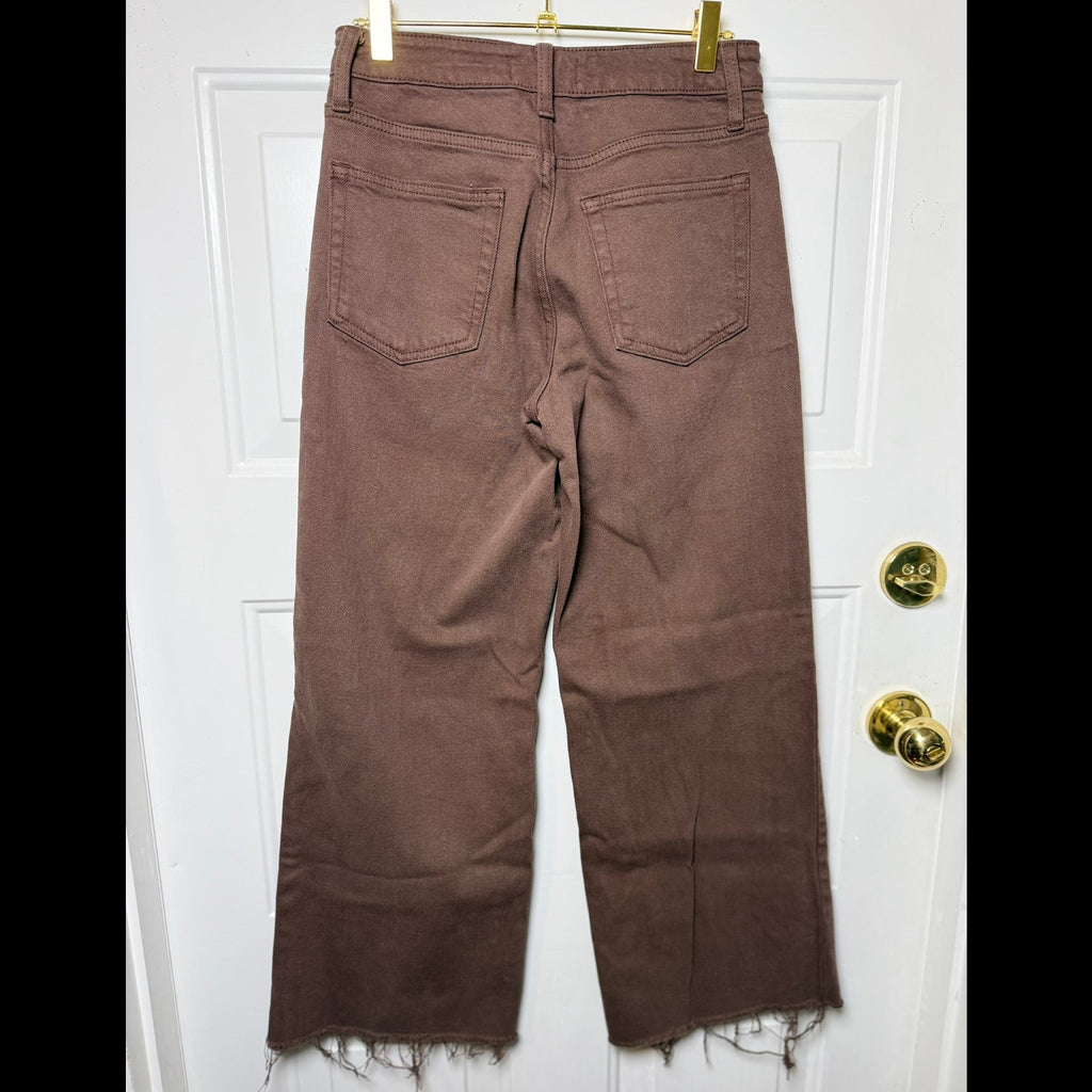 Just Black Denim (JBD) High Rise Raw Hem Jeans Size 25