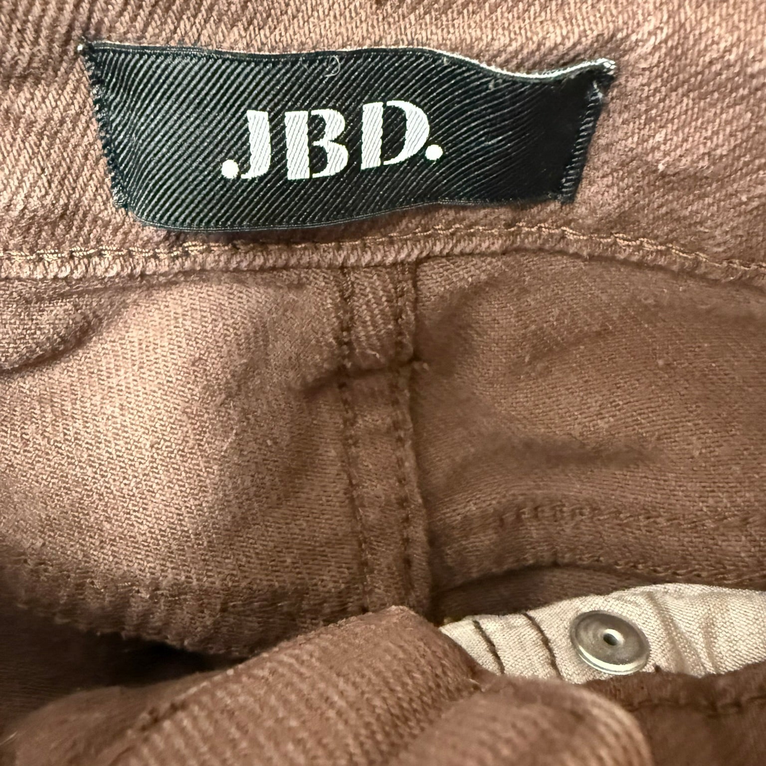 Just Black Denim (JBD) High Rise Raw Hen Jeans Size 25