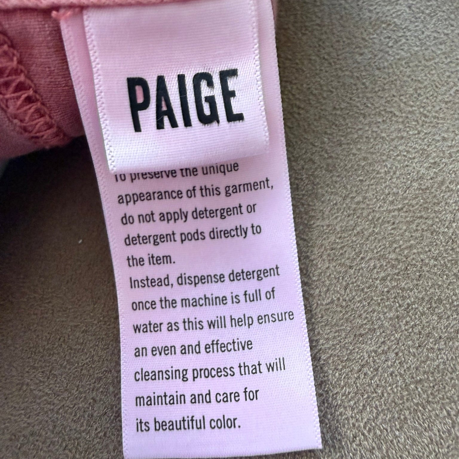 Paige Dusty Rose Belted Shorts Size 27