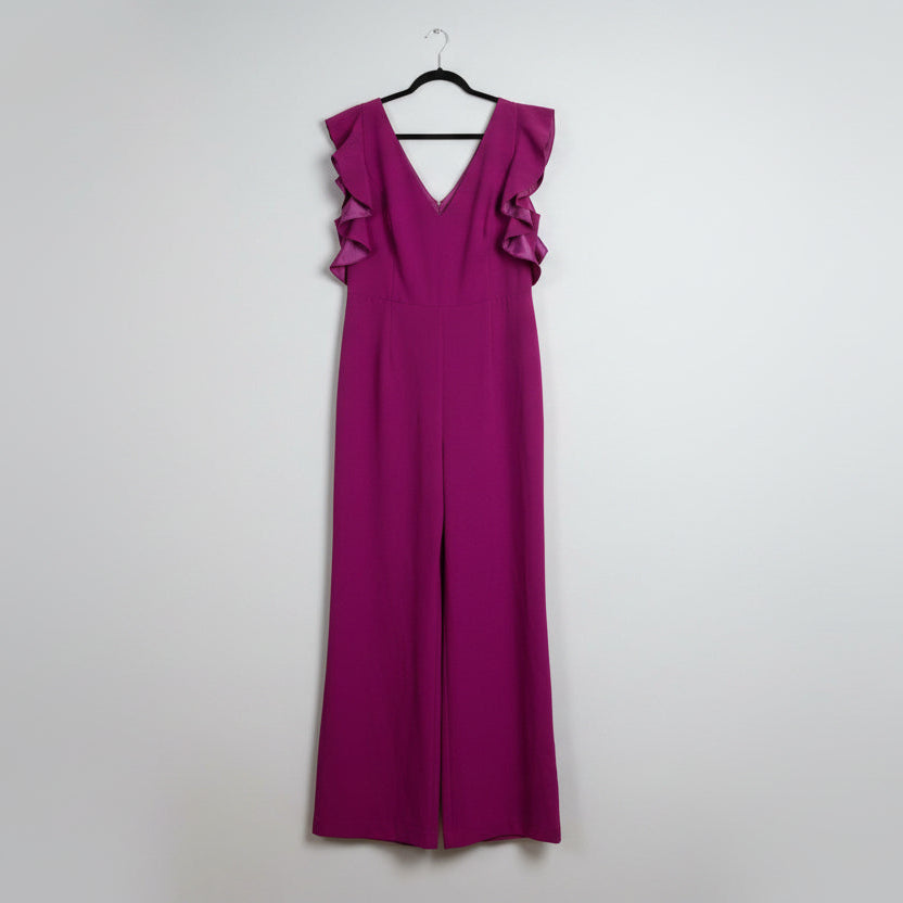 Lilly Pulitzer Kallie Ruffle Jumpsuit Size 14