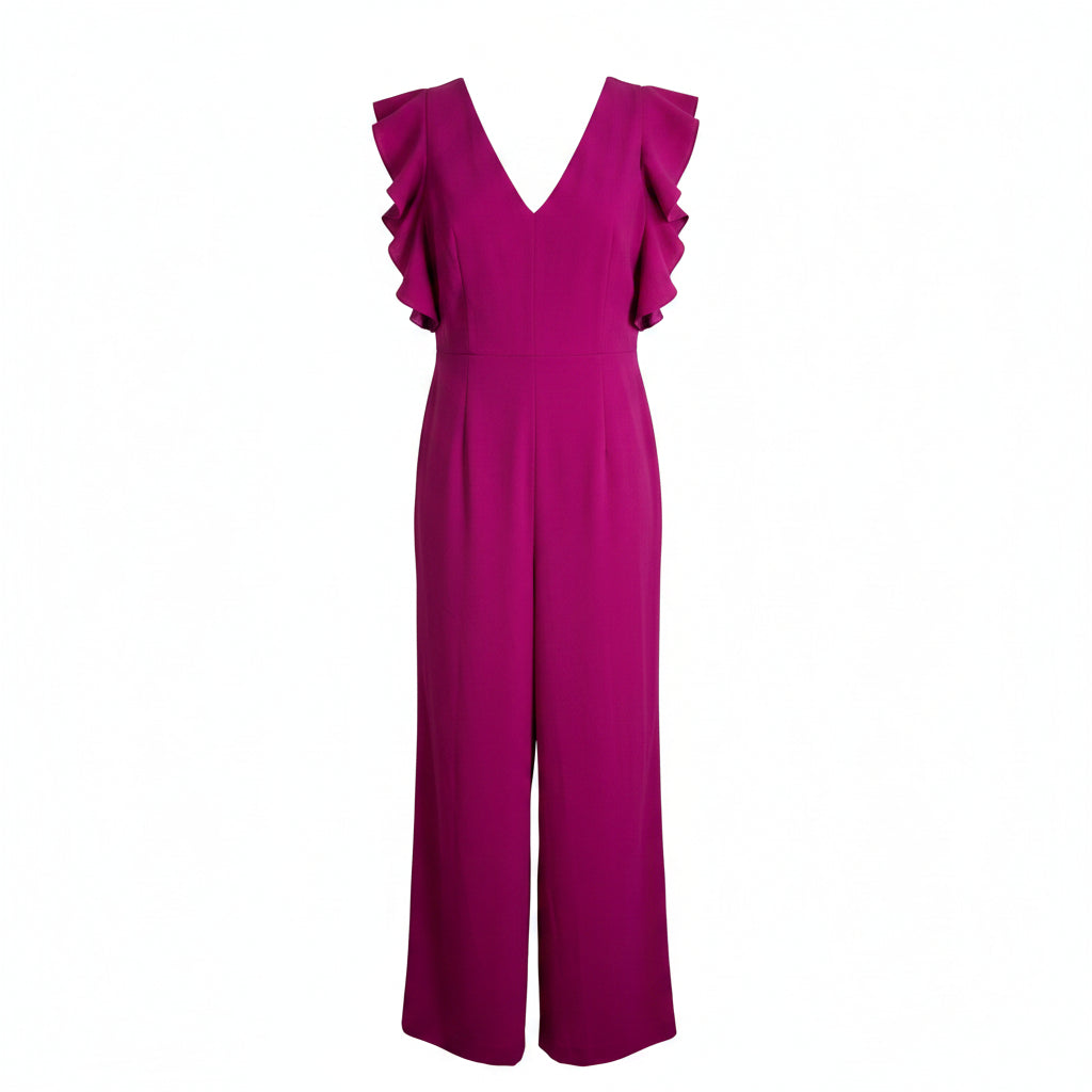 Lilly Pulitzer Kallie Ruffle Jumpsuit Size 14