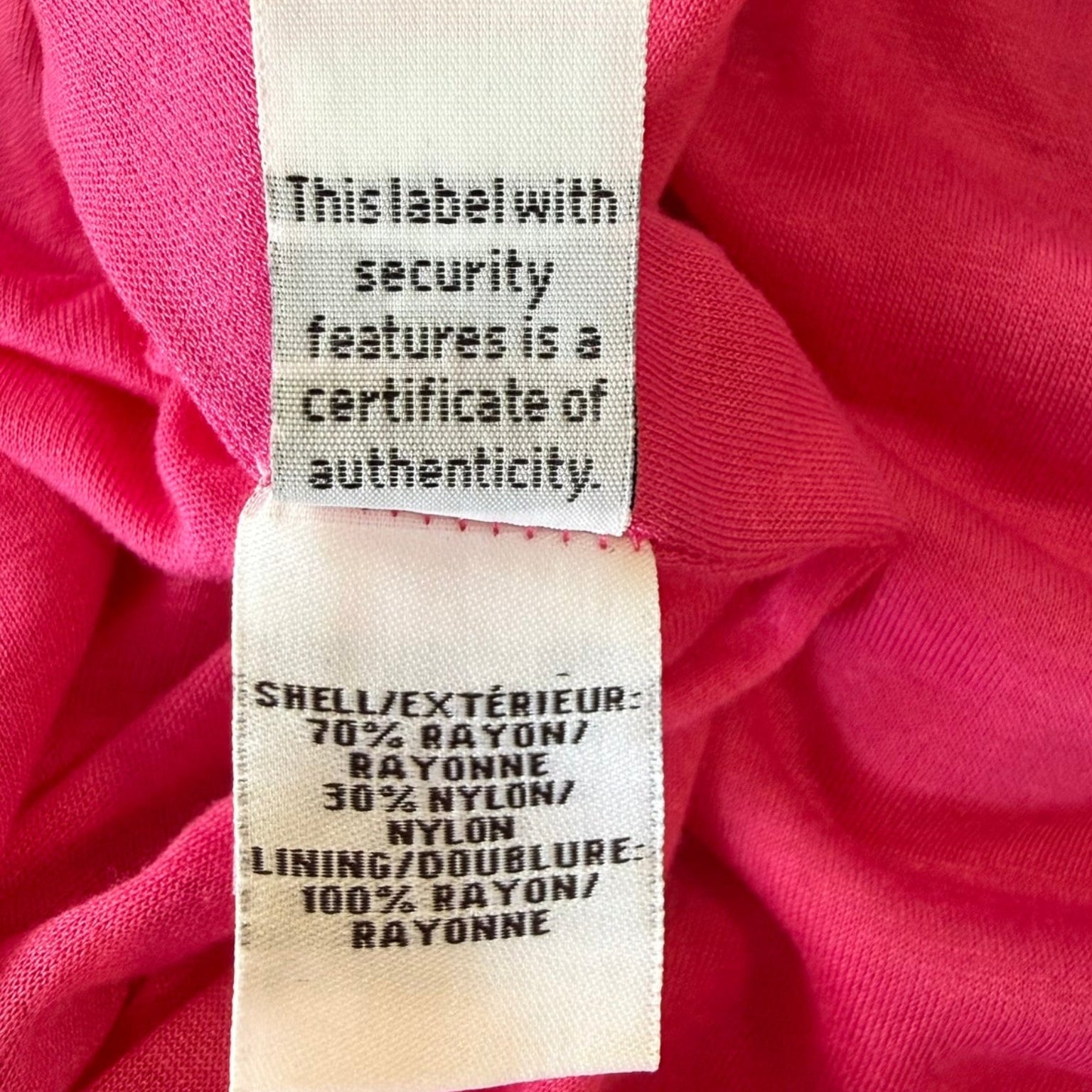 Diane von Furstenberg Hot Pink Lace Dress Size 12