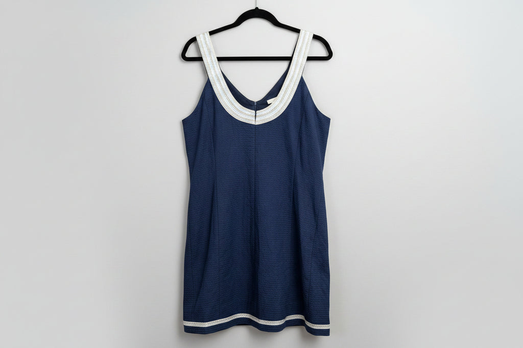 Lilly Pulitzer Valli Shift Dress Navy Size 16