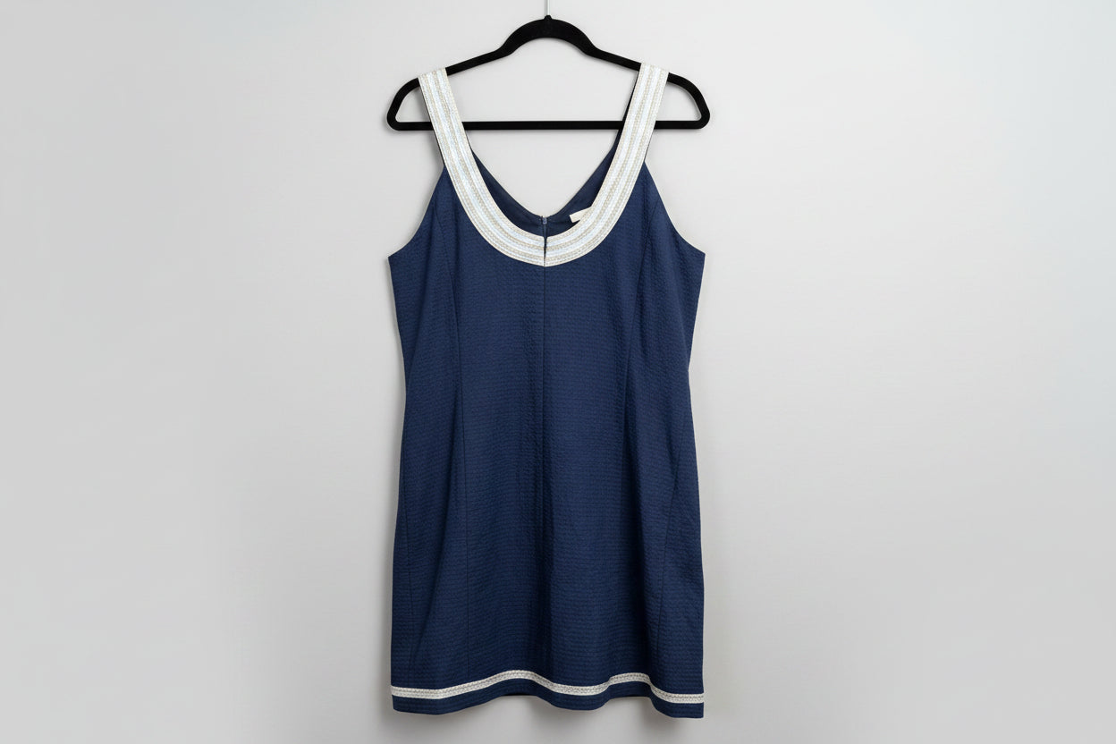 Lilly Pulitzer Valli Shift Dress Navy Size 16