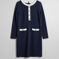Lilly Pulitzer Navy Shift Dress Size XL