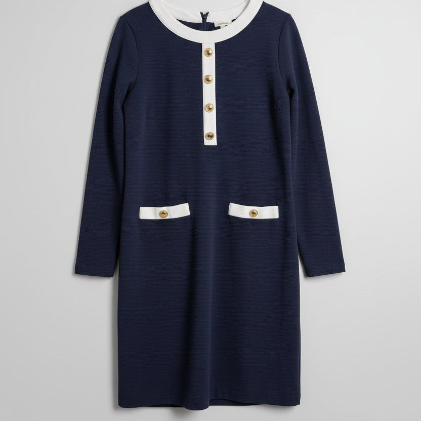 Lilly Pulitzer Navy Shift Dress Size XL