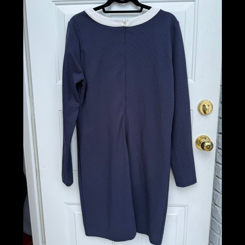 Lilly Pulitzer Navy Shift Dress Size XL
