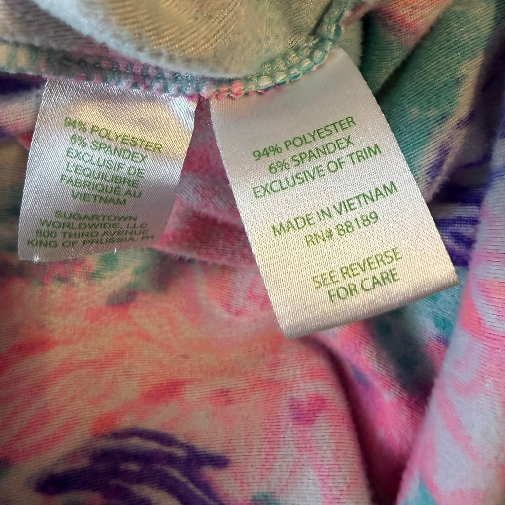 Lilly Pulitzer Printed Velour Robe Size XXL