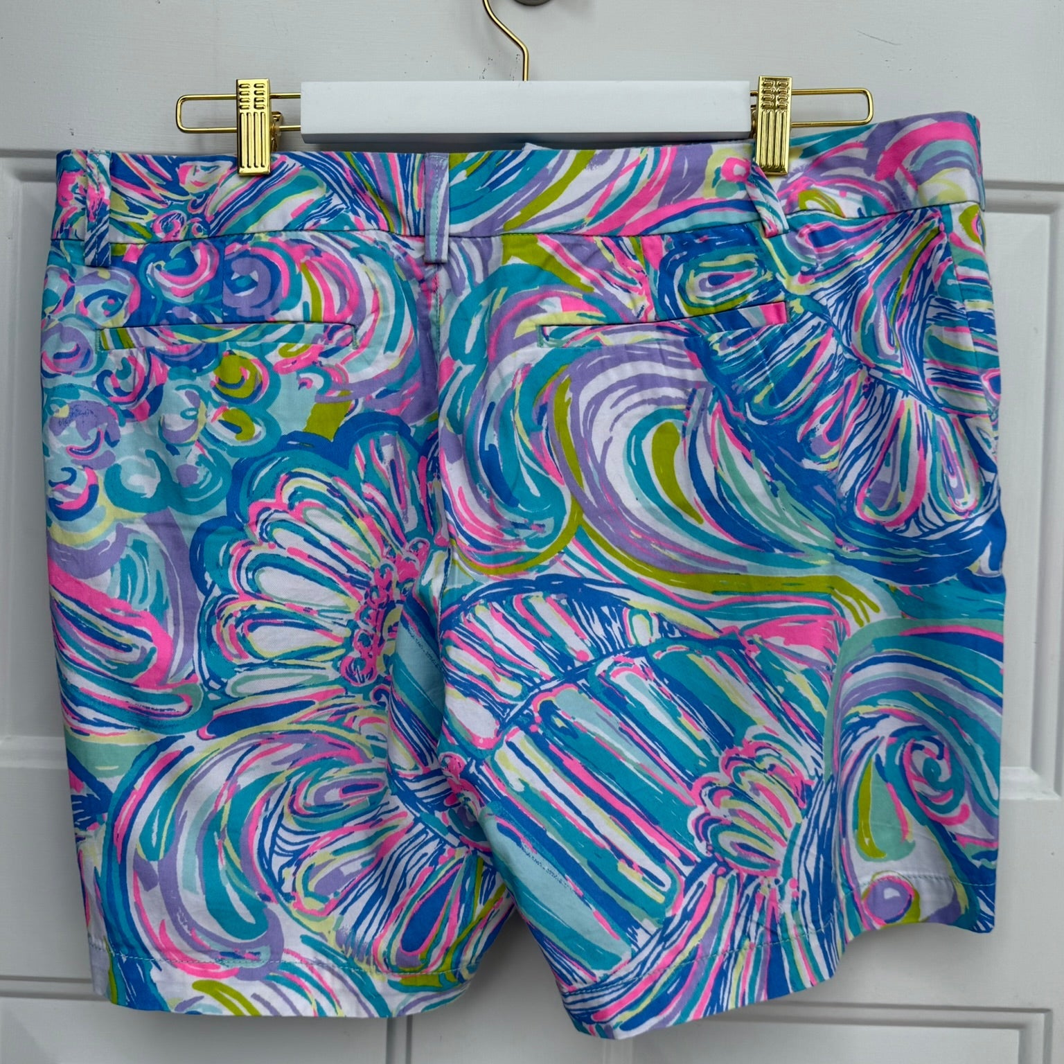 Lilly Pulitzer Jayne Printed Shorts Size 14