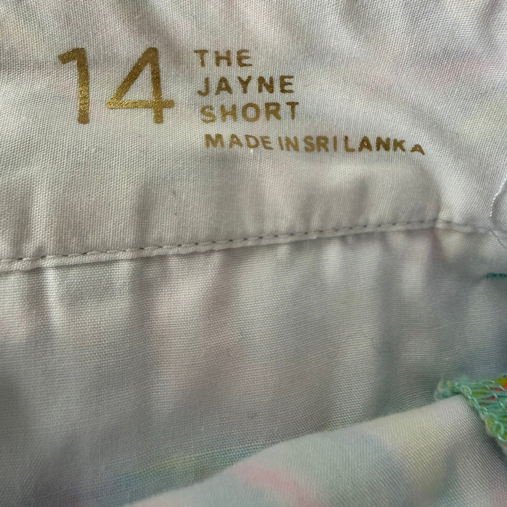 Lilly Pulitzer Jayne Printed Shorts Size 14