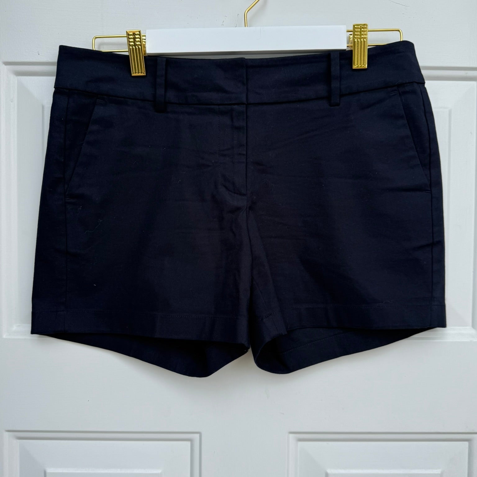 Ann Taylor Navy City Shorts Size 6