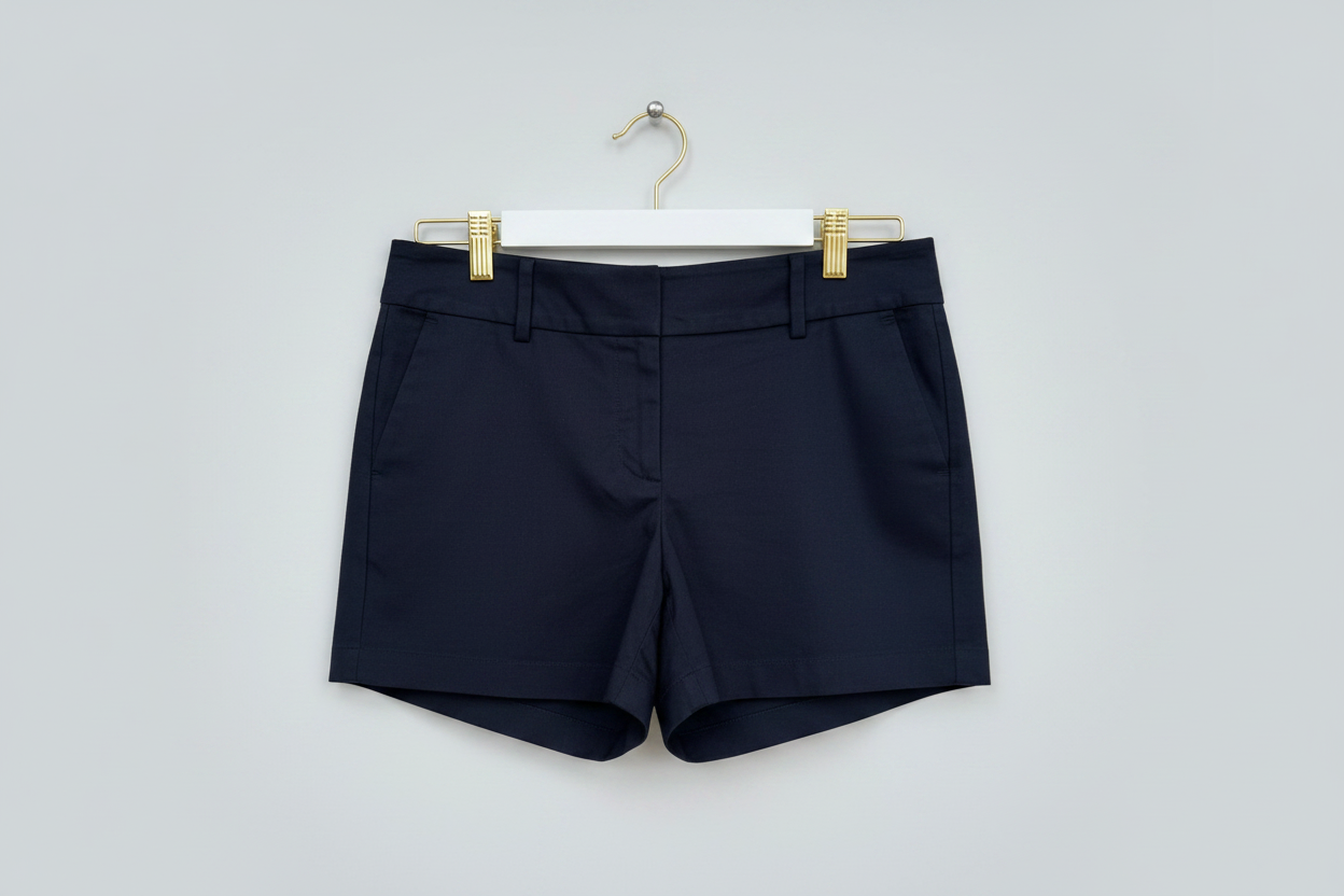 Ann Taylor Navy City Shorts Size 6
