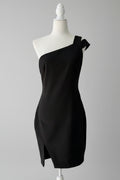 Likely Black One-Shoulder Mini Dress Size 10