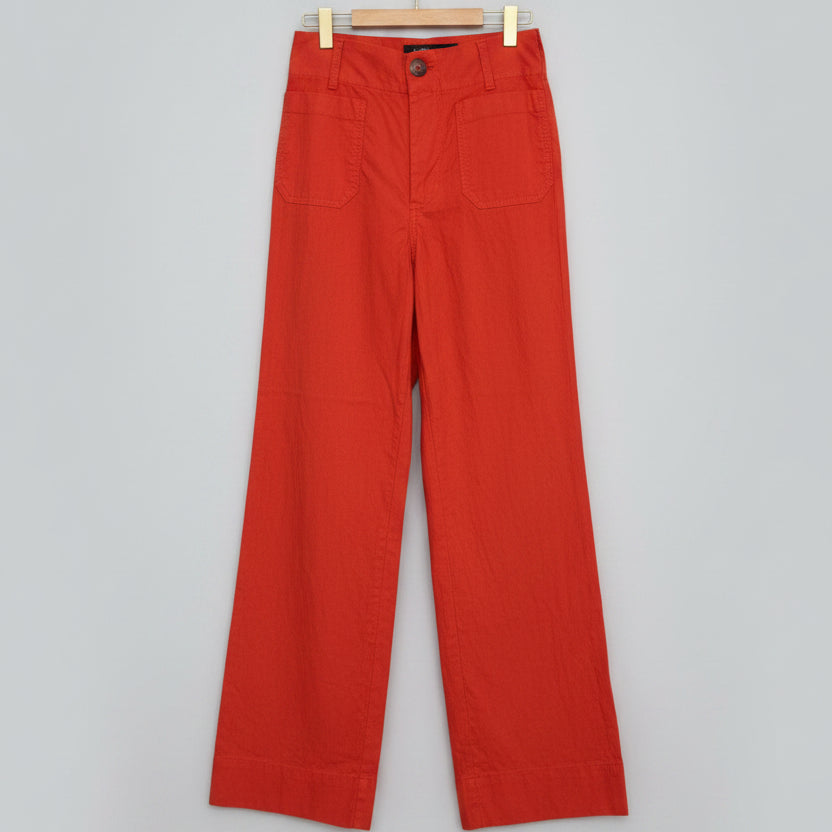 Maeve The Colette Cropped Wide-Leg Pants Size 25