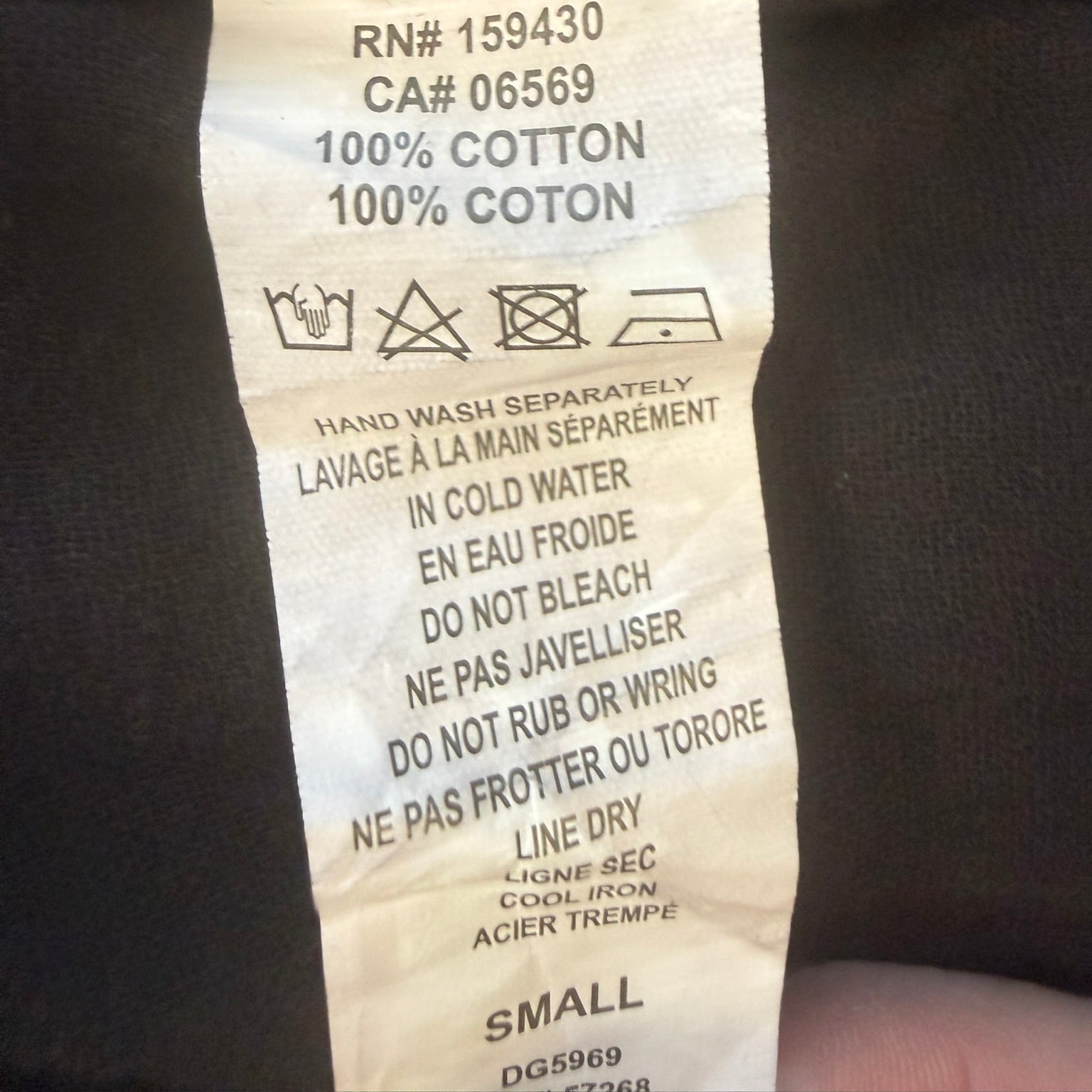 Elan Black Cotton Maxi Dress Size Small