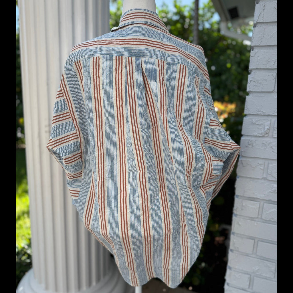 BDG (Urban Outfitters) Striped Oversized Button-Down Shirt Size Small