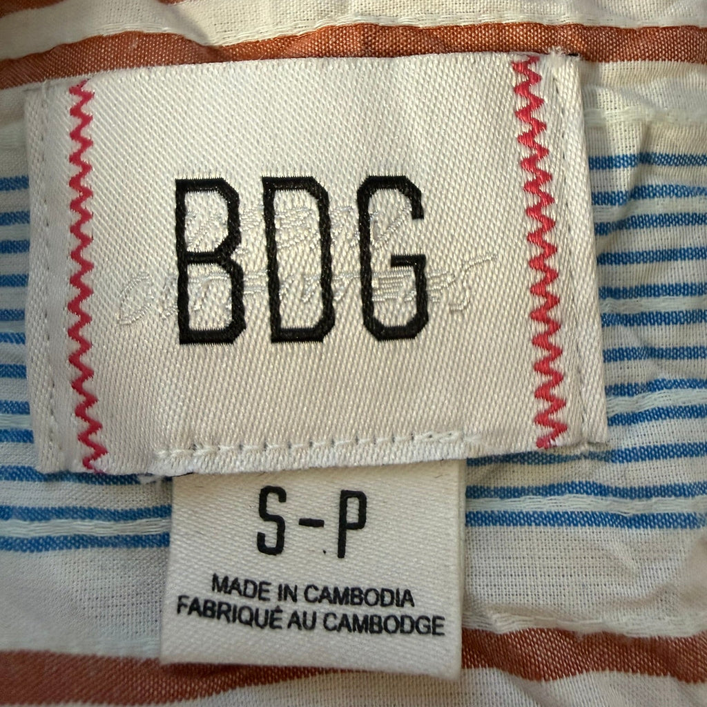 BDG (Urban Outfitters) Striped Oversized Button-Down Shirt Size Small
