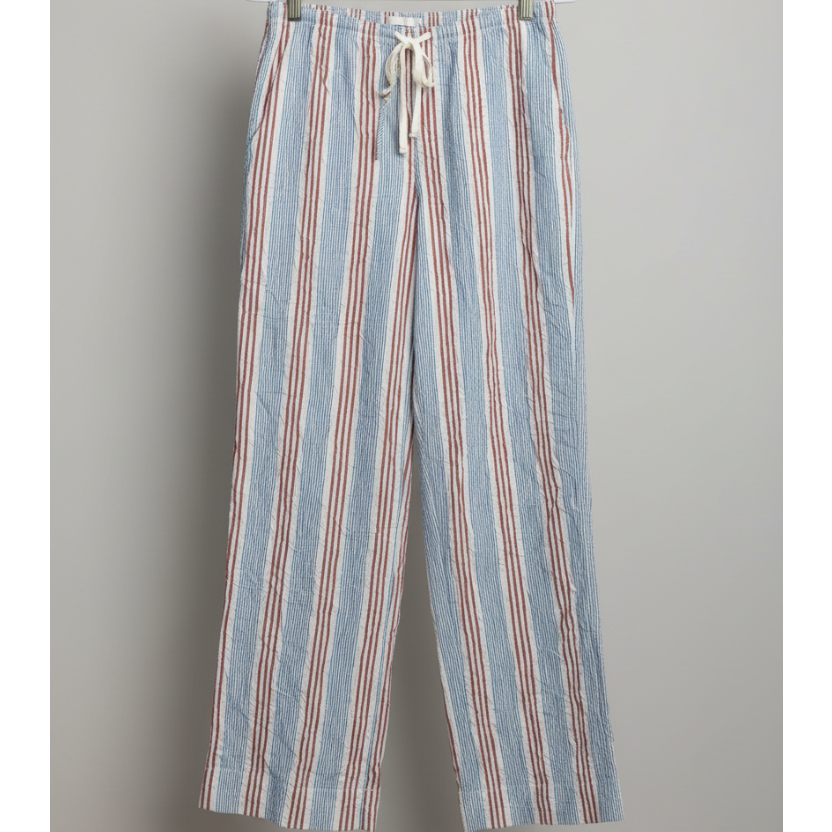 BDG Seersucker Striped Pull-On Trousers Size XS
