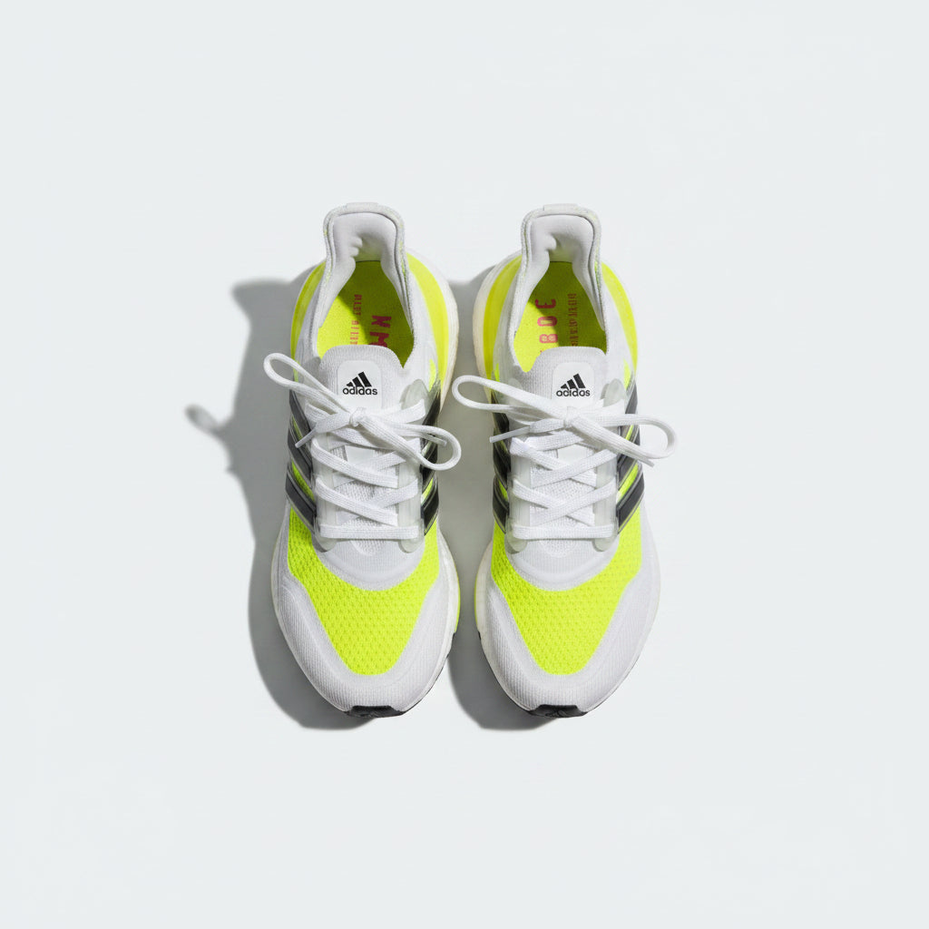 Adidas Ultraboost Neon Performance Running Shoes Size 7