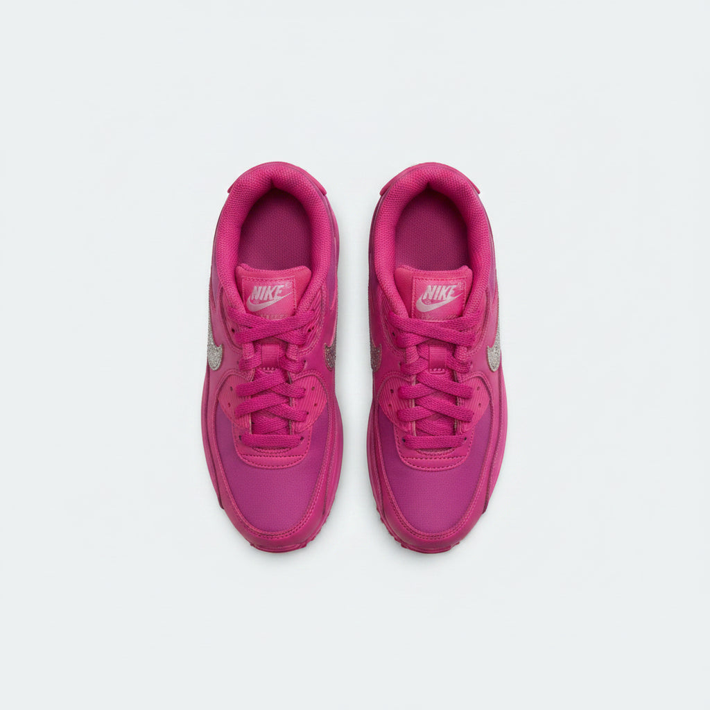 Nike Air Max 90 Rhinestone Sneakers Size 7