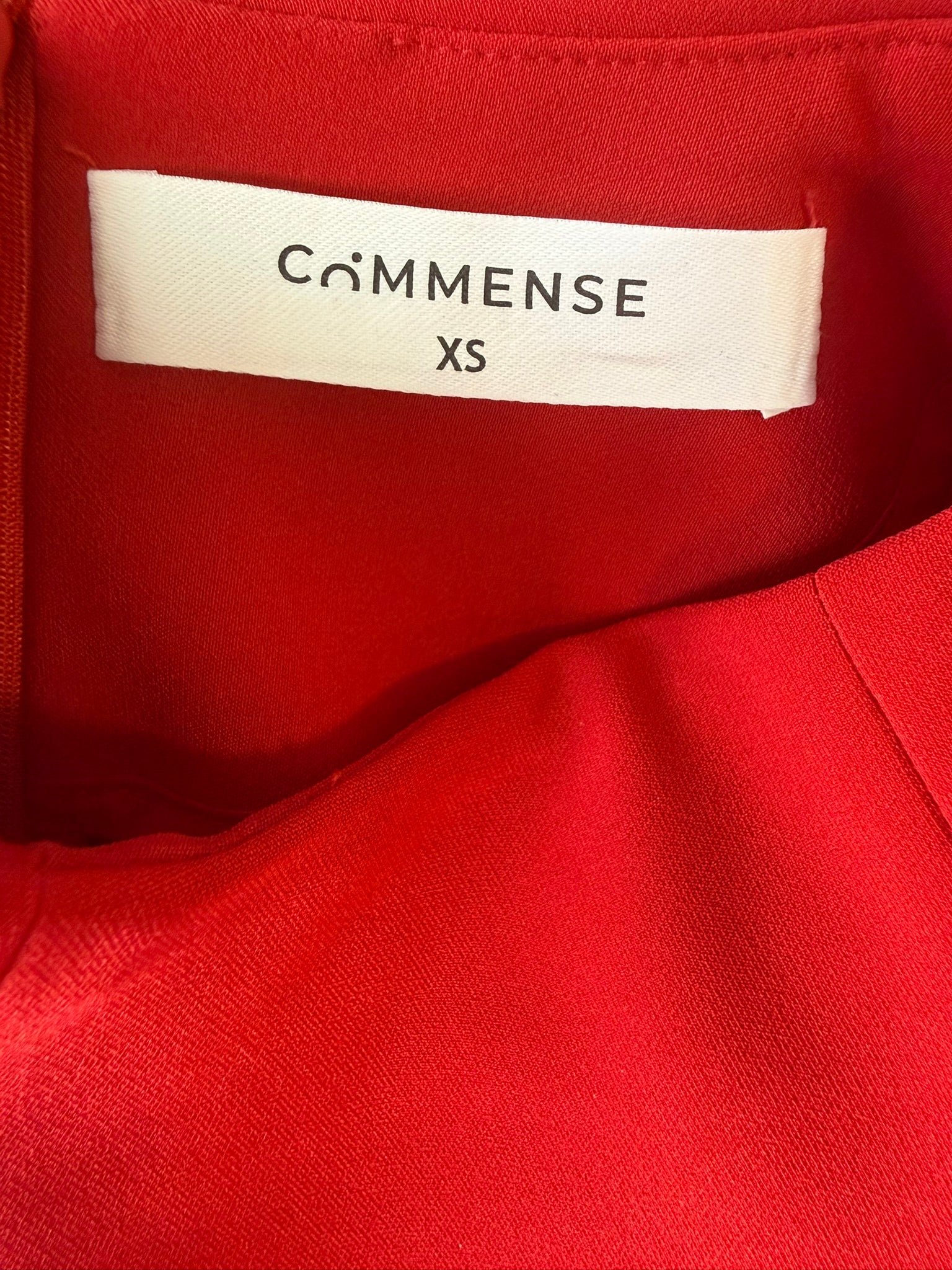 Commense Minimalist Plain Mock Neck Dress Size XS