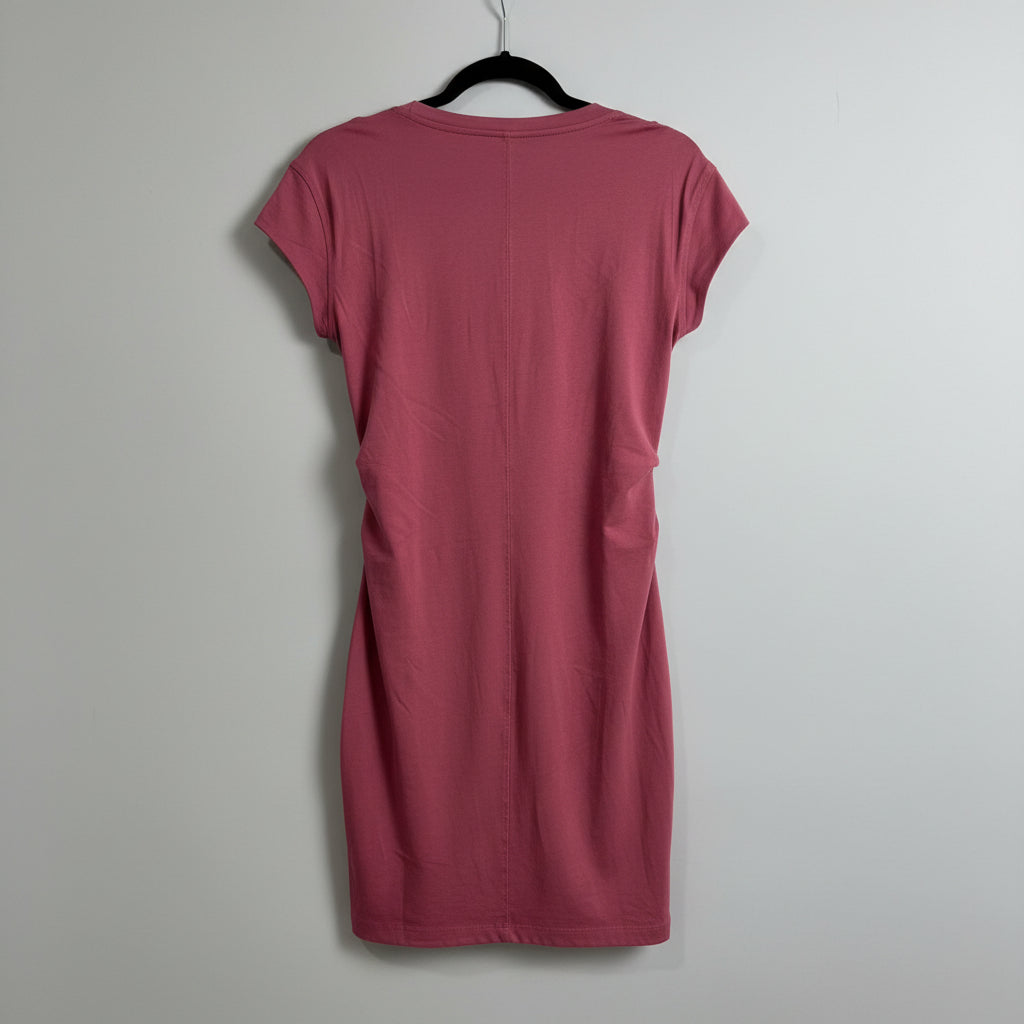 Athleta Ruched V-Neck T-Shirt Dress Size Small