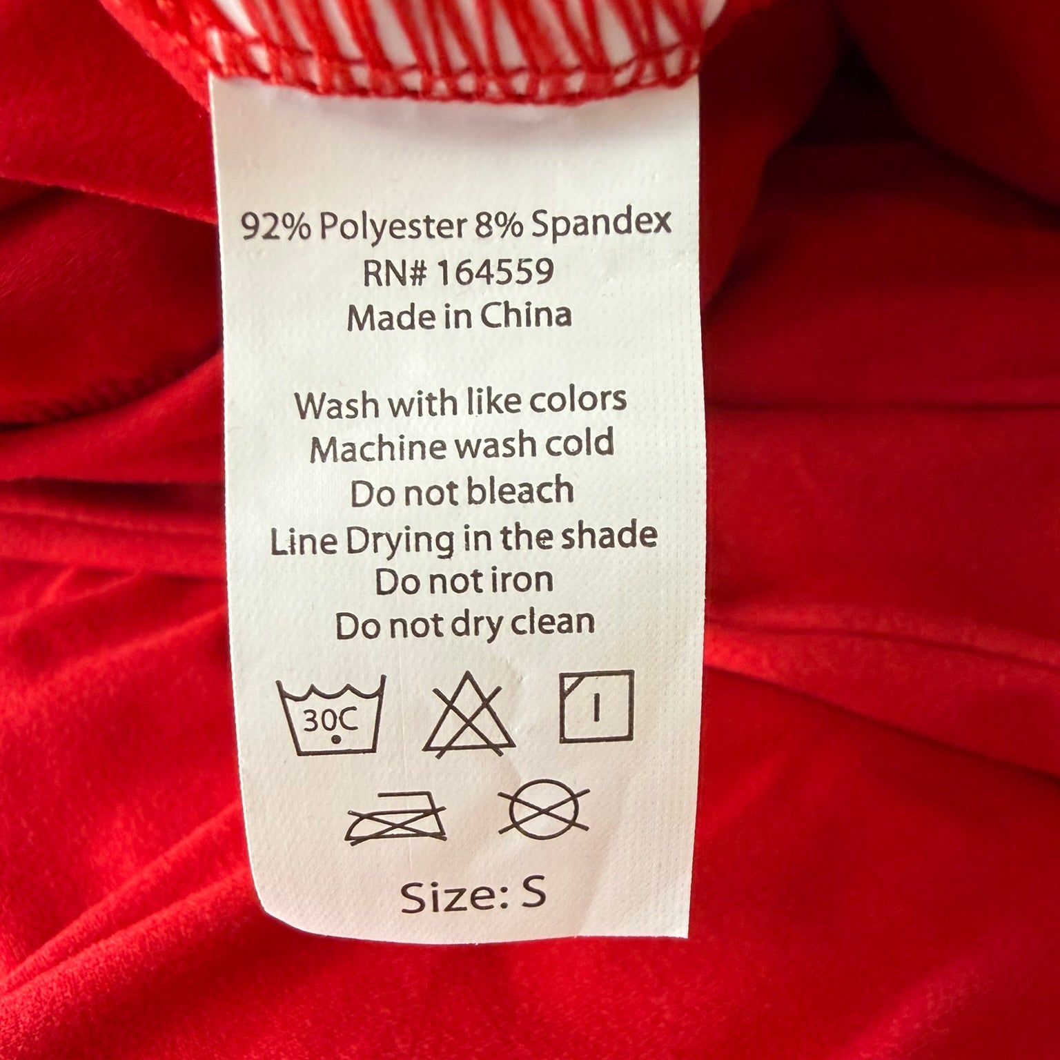 Leggings Depot Red Wide-Leg Lounge Pants Size Small