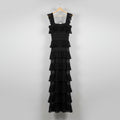 Mable Ruso Tiered Midi Dress Size S
