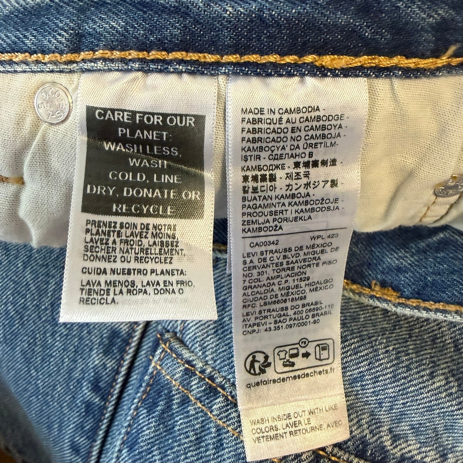 Levi's Premium 501 -90's Two-Tone Jeans Size W27 L30