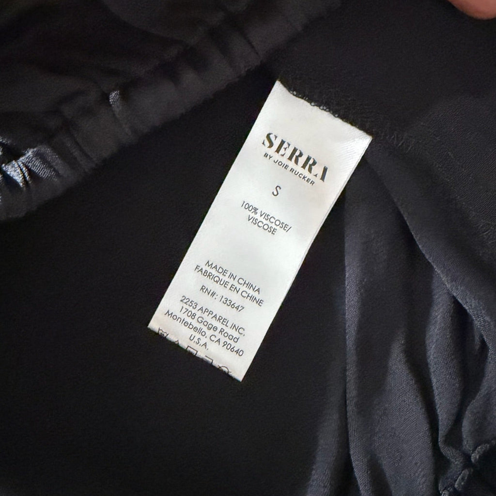 Serra by Joie Rucker Satin Crop Top Size S