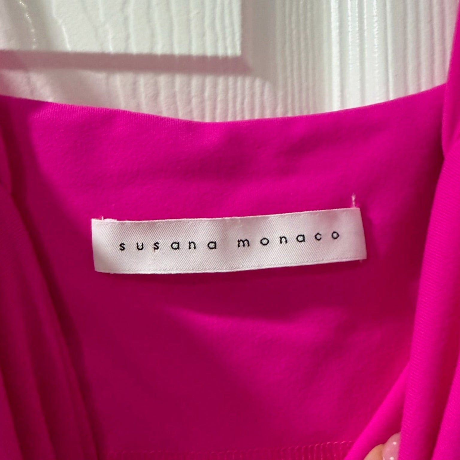 Susana Monaco Hot Pink Camisole Size M