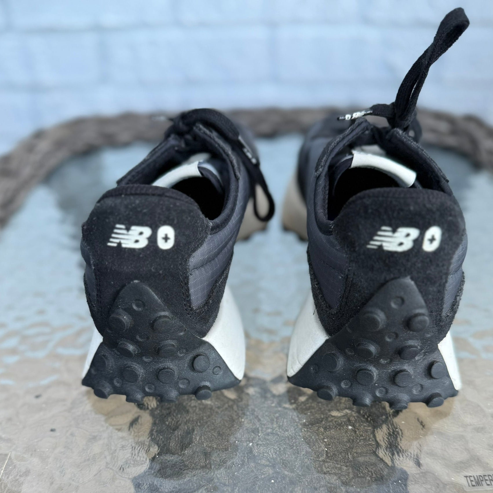 New Balance x FIGS 327 Black White Sneaker Size 7.5