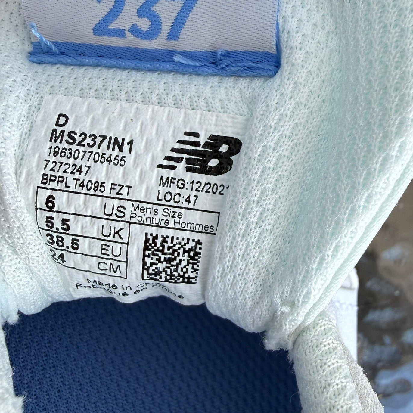 New Balance x FIGS 237 Retro Sneakers Size 7.5