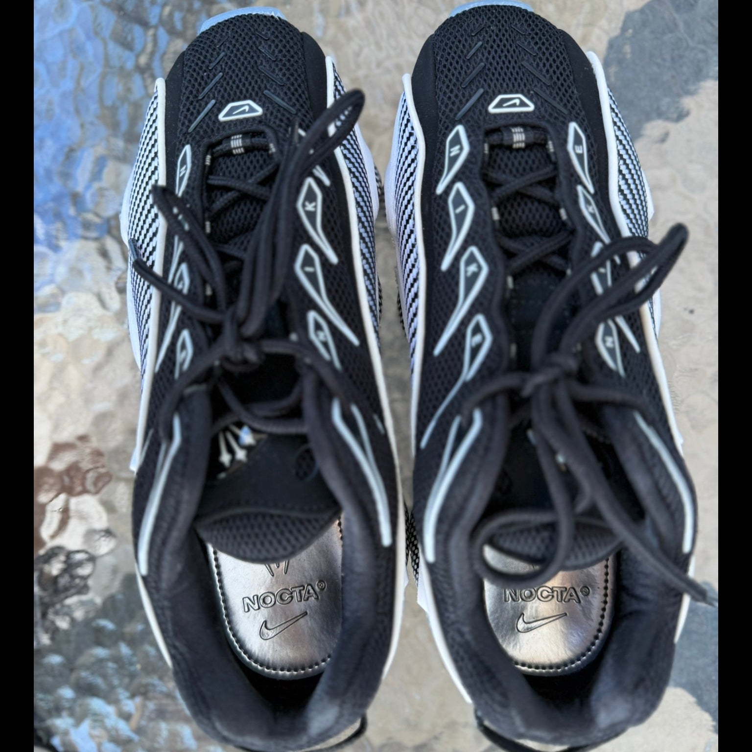 Nike Air Kukini SE Black/White Sneakers Size 7.5