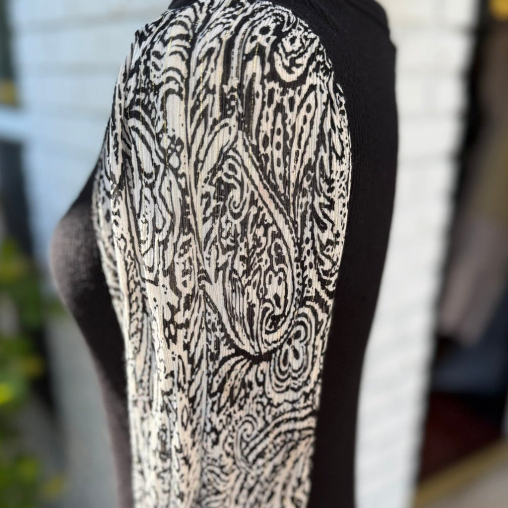Fifteen Twenty Ribbed Long Sleeve Top Size XS