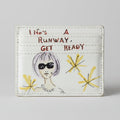 Brighton Illustrated Leather Card Holder