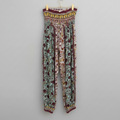 Free People (FP One) Floral Smocked Harem Pants Size Small