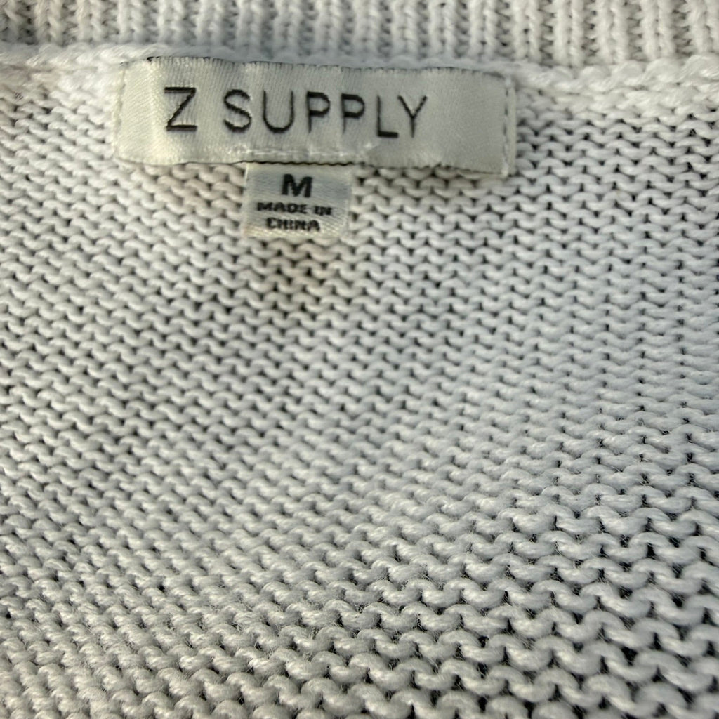 Z Supply Star Graphic Cotton Sweater Size Medium