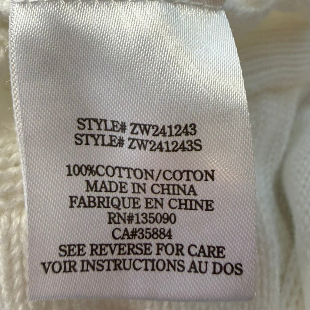 Z Supply Star Graphic Cotton Sweater Size Medium