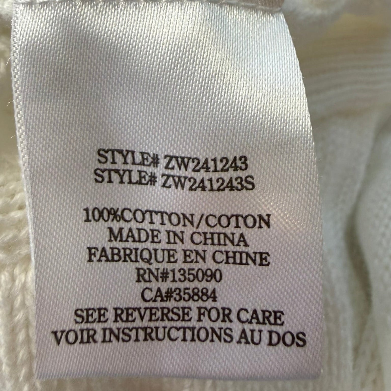 Z Supply Star Graphic Cotton Sweater Size Medium