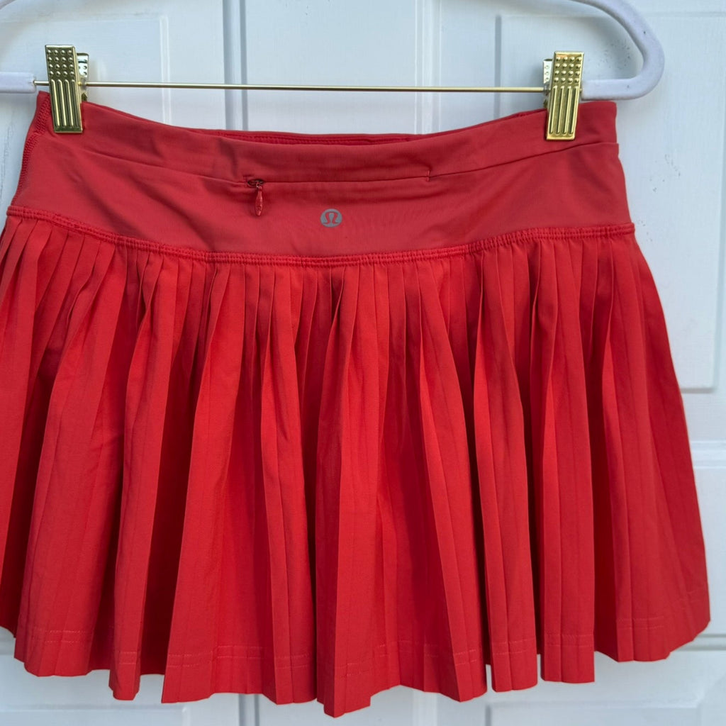 Lululemon Pleated Court Tennis Skirt Size Small