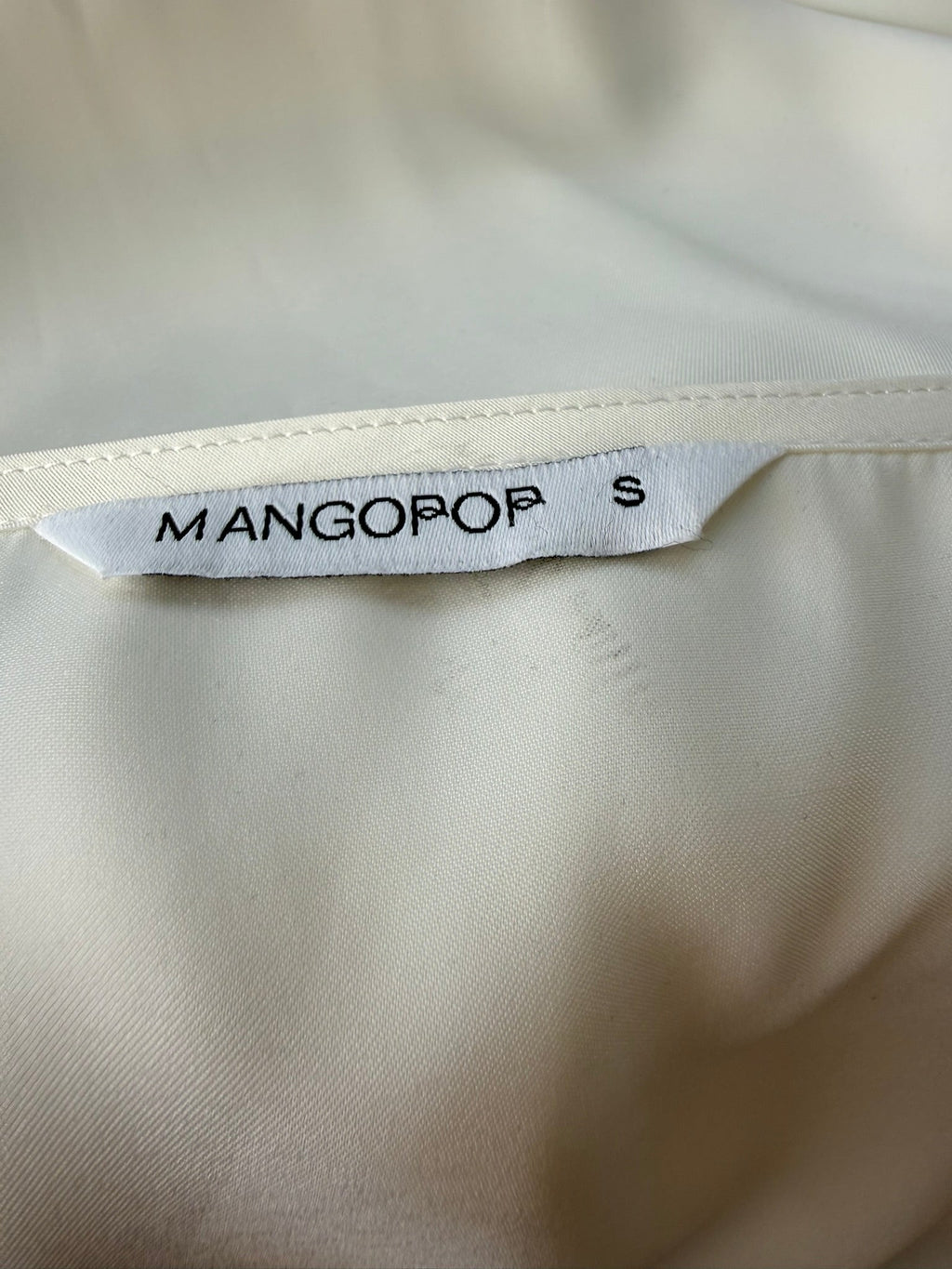 Mangopop Sleeveless V-Neck Bodysuit (2 Colors)-Size Small