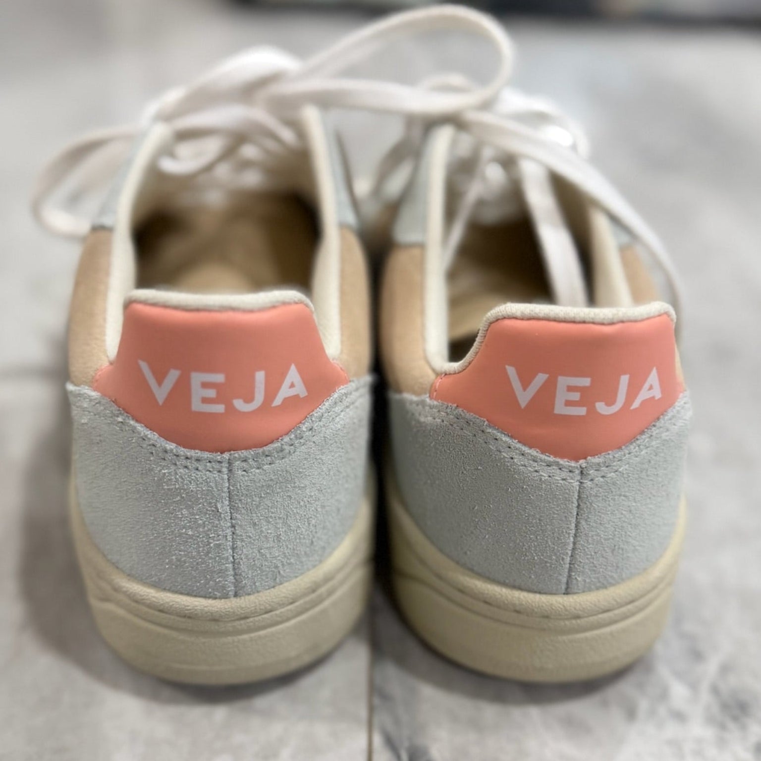Veja V-10 Suede Multi-Tone Sneakers Size 38 (7)