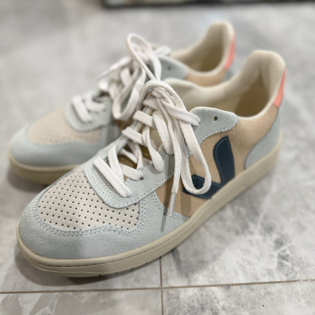 Veja V-10 Suede Multi-Tone Sneakers Size 38 (7)