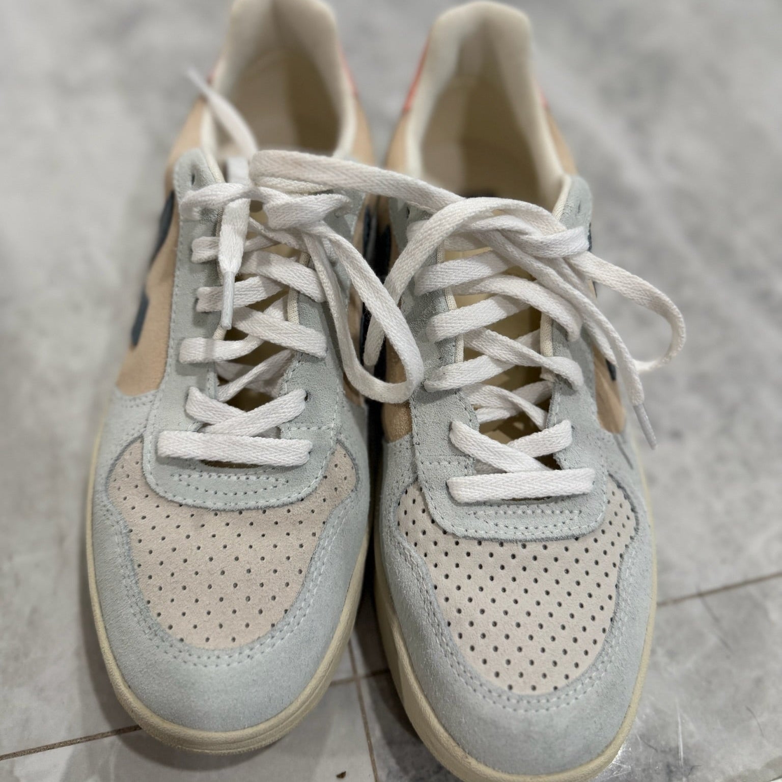 Veja V-10 Suede Multi-Tone Sneakers Size 38 (7)